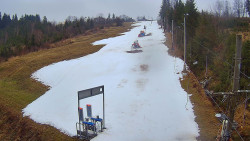 Kamera u nástupu na vlek svah A