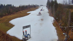 Kamera u nástupu na vlek svah A