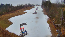 Kamera u nástupu na vlek svah A