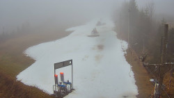 Kamera u nástupu na vlek svah A