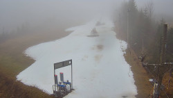 Kamera u nástupu na vlek svah A