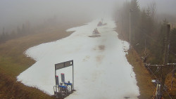 Kamera u nástupu na vlek svah A