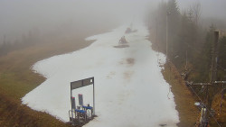 Kamera u nástupu na vlek svah A