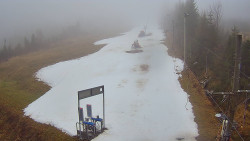 Kamera u nástupu na vlek svah A