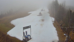 Kamera u nástupu na vlek svah A