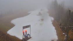 Kamera u nástupu na vlek svah A