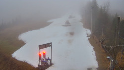 Kamera u nástupu na vlek svah A