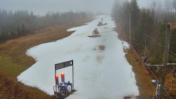 Kamera u nástupu na vlek svah A