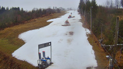 Kamera u nástupu na vlek svah A