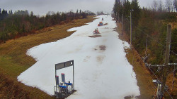 Kamera u nástupu na vlek svah A