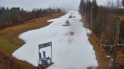 Kamera u nástupu na vlek svah A