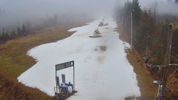 Kamera u nástupu na vlek svah A