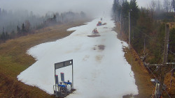 Kamera u nástupu na vlek svah A