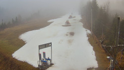 Kamera u nástupu na vlek svah A