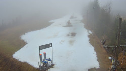 Kamera u nástupu na vlek svah A