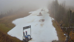 Kamera u nástupu na vlek svah A