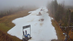 Kamera u nástupu na vlek svah A