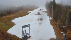 Kamera u nástupu na vlek svah A