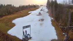 Kamera u nástupu na vlek svah A