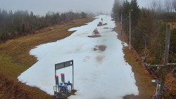 Kamera u nástupu na vlek svah A