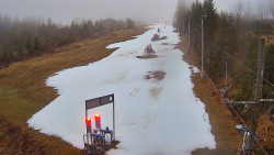 Kamera u nástupu na vlek svah A