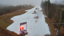 Kamera u nástupu na vlek svah A