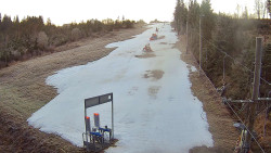 Kamera u nástupu na vlek svah A