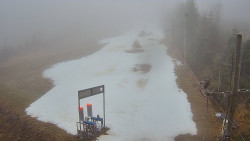 Kamera u nástupu na vlek svah A