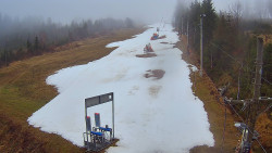 Kamera u nástupu na vlek svah A