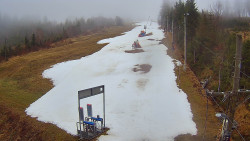 Kamera u nástupu na vlek svah A