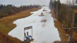 Kamera u nástupu na vlek svah A