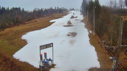 Kamera u nástupu na vlek svah A