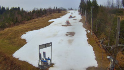 Kamera u nástupu na vlek svah A