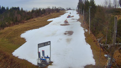 Kamera u nástupu na vlek svah A