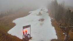 Kamera u nástupu na vlek svah A