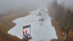 Kamera u nástupu na vlek svah A