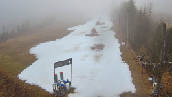 Kamera u nástupu na vlek svah A