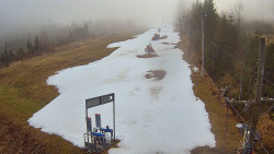 Kamera u nástupu na vlek svah A