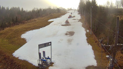 Kamera u nástupu na vlek svah A