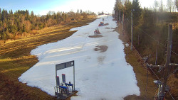 Kamera u nástupu na vlek svah A