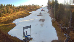 Kamera u nástupu na vlek svah A