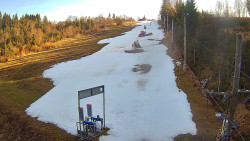 Kamera u nástupu na vlek svah A