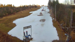 Kamera u nástupu na vlek svah A