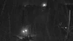 Kamera u nástupu na vlek svah A