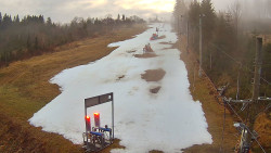 Kamera u nástupu na vlek svah A