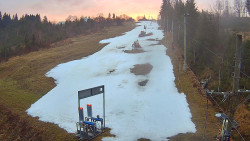 Kamera u nástupu na vlek svah A