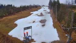 Kamera u nástupu na vlek svah A