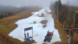 Kamera u nástupu na vlek svah A