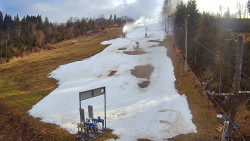 Kamera u nástupu na vlek svah A