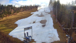 Kamera u nástupu na vlek svah A